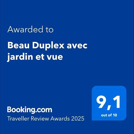 Beau Duplex Avec Jardin Et Vue Lejlighed Lyon Eksteriør billede