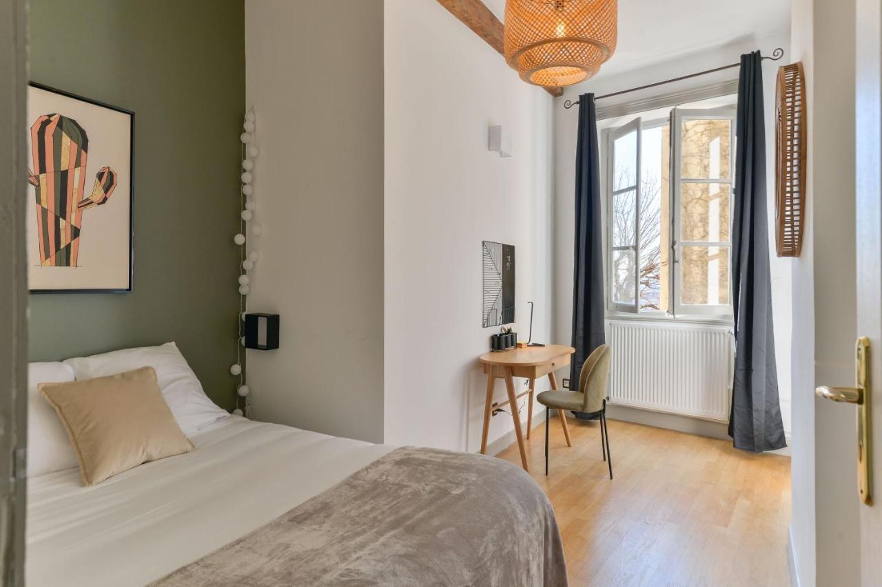 Beau Duplex Avec Jardin Et Vue Lejlighed Lyon Eksteriør billede