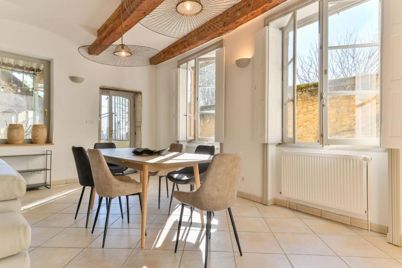 Beau Duplex Avec Jardin Et Vue Lejlighed Lyon Eksteriør billede